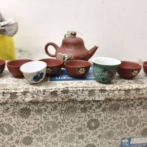 精美紫燒茶杯組合