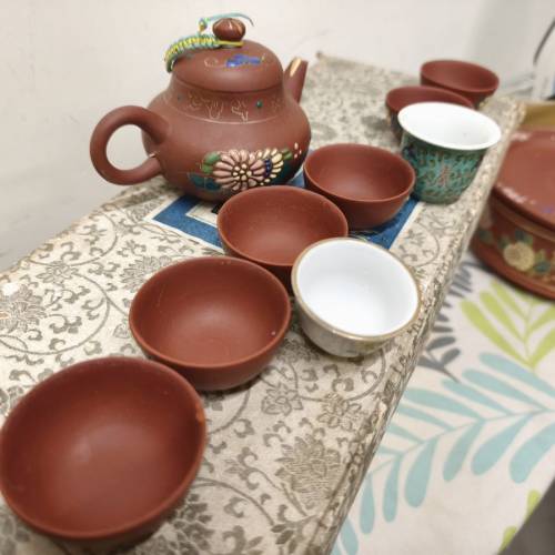 精美紫燒茶杯組合