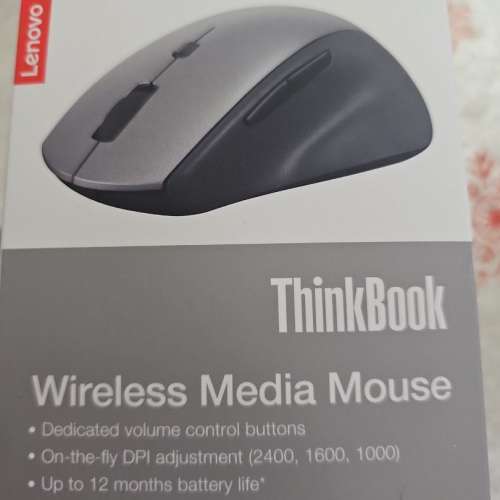 Lenovo ThinkBook Wireless Media Mouse