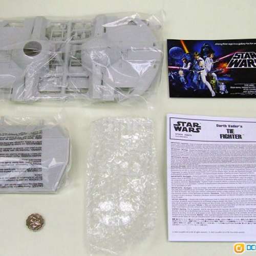Star Wars Darth Vader's TIE FIGHTER 全新未砌模型
