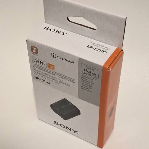 全新原裝SONY NP-FZ100 充電池