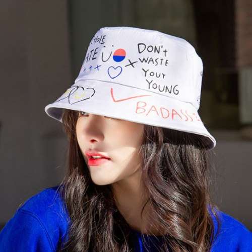 90%NEW 白色 漁夫帽