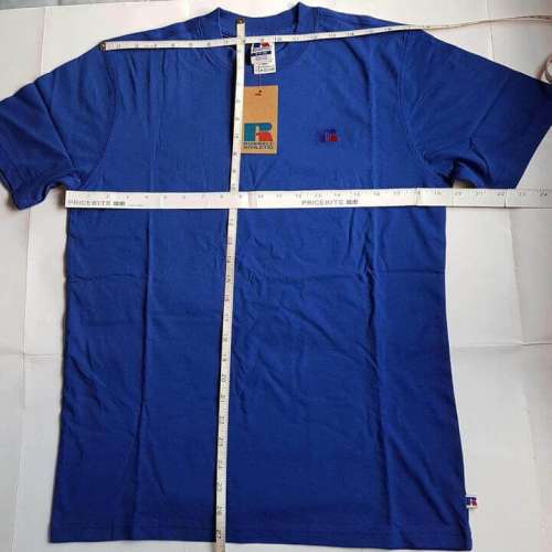 🇺🇸 美國經典Russell Athletic 男裝Tee 寶藍色 細碼 Not Carhartt、The North Fac...