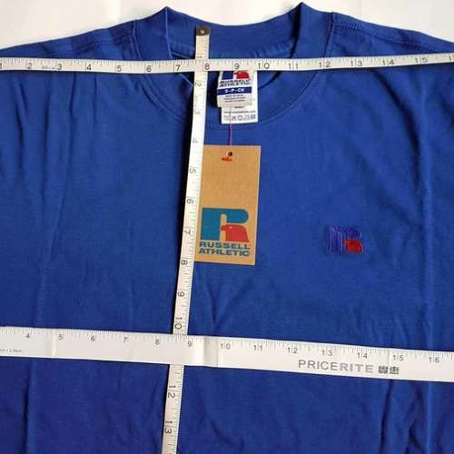 🇺🇸 美國經典Russell Athletic 男裝Tee 寶藍色 細碼 Not Carhartt、The North Fac...
