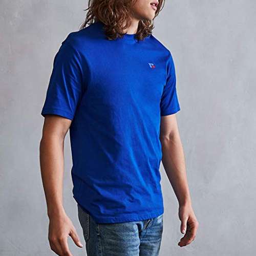 🇺🇸 美國經典Russell Athletic 男裝Tee 寶藍色 細碼 Not Carhartt、The North Fac...