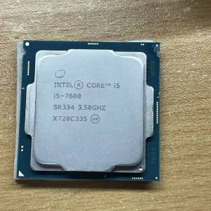 INTEL i5-7600 CPU