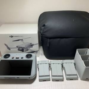 [觀塘實體店] 二手 DJI Mini3 Pro (DJI RC) (共3電)  (主機全新未開封) 行貨+ Care...