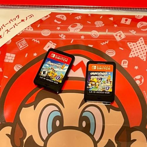 任天堂 Switch 64GB OLED Mario 红色游戏机 1 天发货完好翻新