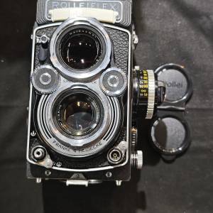Rolleiflex 祿來 3.5F 雙反菲林機 Schneider Kreuznach 施耐德 XENOTAR 75/3.5 帶...