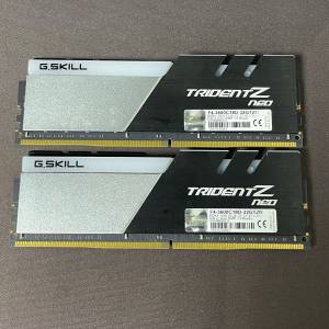 G.skill Trident Z Neo DDR4 3600C18 16GB x2 =32GB