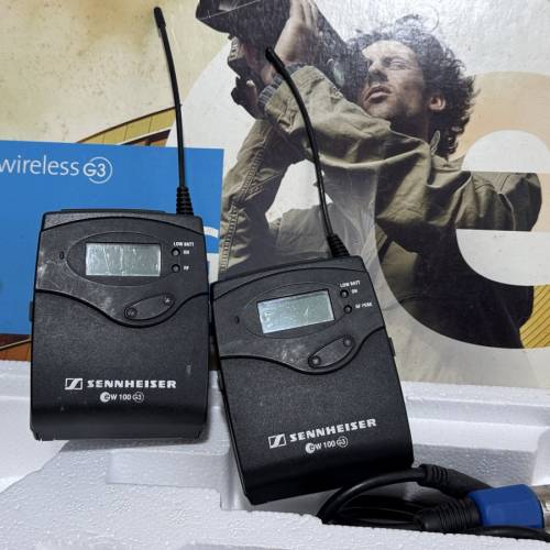 Sennheiser EW100 無線咪發射及接收