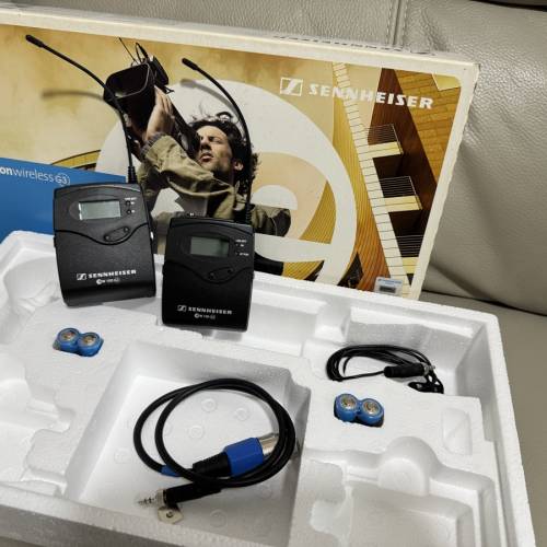 Sennheiser EW100 無線咪發射及接收