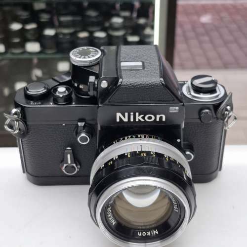NIKON F2 BLACK + NIKON 50MM F1.4