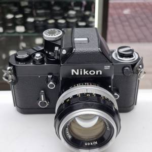 NIKON F2 BLACK + NIKON 50MM F1.4