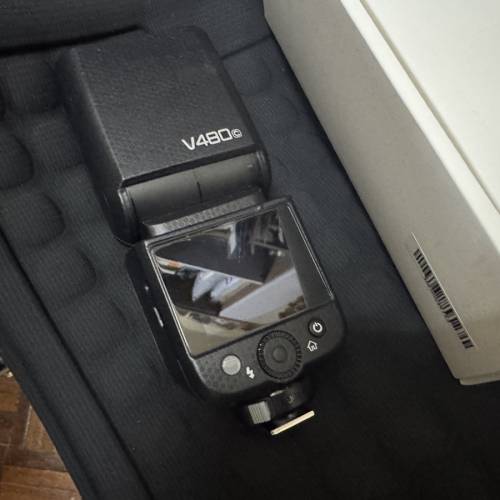 Godox V480 神牛 TTL鋰電池機頂閃光燈 For Canon V480C （適合R6, R8, R3, R1, R7,...