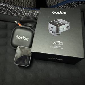Godox 神牛 X3 TTL 觸控式螢幕 無線引閃發射器 For Canon X3-C （適合R6, R8, R3, ...