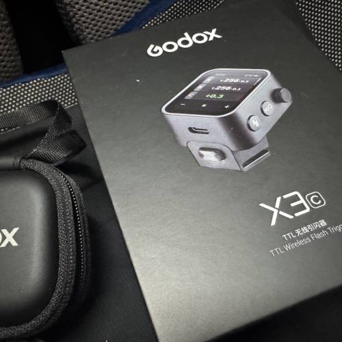 Godox 神牛 X3 TTL 觸控式螢幕 無線引閃發射器 For Canon X3-C （適合R6, R8, R3, ...