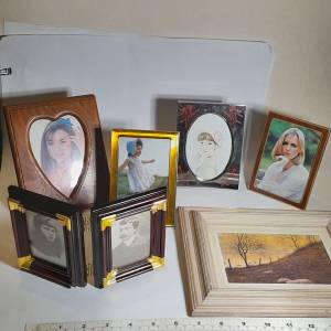 一手六件古舊相架存貨，共售200元。no.28.1.26