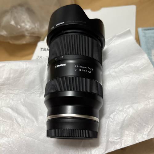 Tamron 28-75mm F/2.8 Di III VXD G2 Lens for Sony