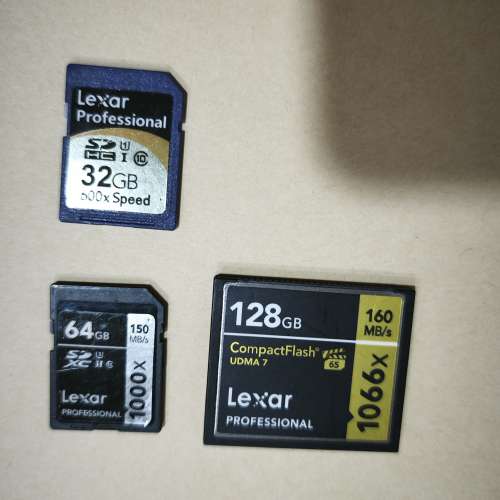 Lexar professional compact flash