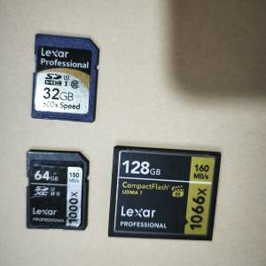 Lexar professional compact flash