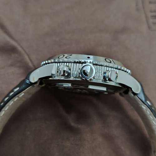 超抵水💥BREGUET Type XXI 3810ST 經典寶璣飛行錶，漂亮啡中帶灰面盤，42mm chrono...