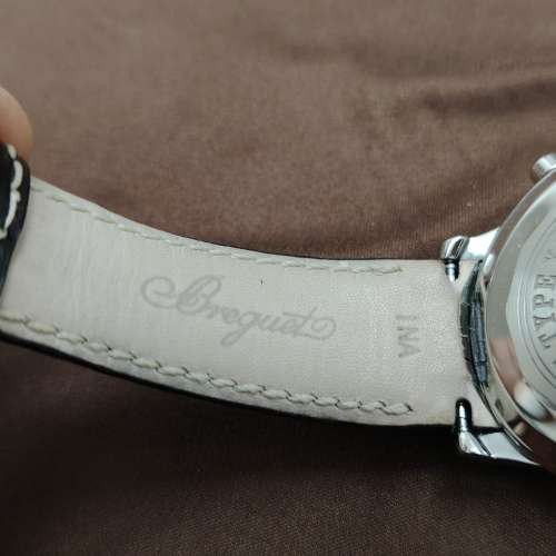 超抵水💥BREGUET Type XXI 3810ST 經典寶璣飛行錶，漂亮啡中帶灰面盤，42mm chrono...