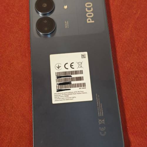 POCO C65 黑色 (8+256GB) 新淨99.99%, 淨機1部