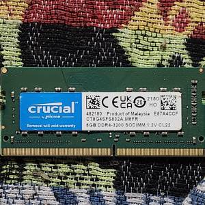 Crucial so dimm DDR4 3200Mhz 8Gb