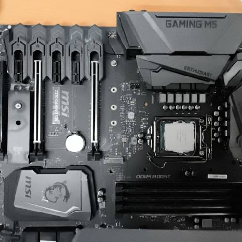 Intel 8700k*msi z370 m5