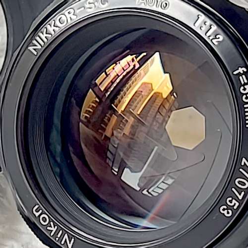 經典鏡皇*夜之眼 Nikon NIKKOR-SC 55mm 1.2*珍藏品