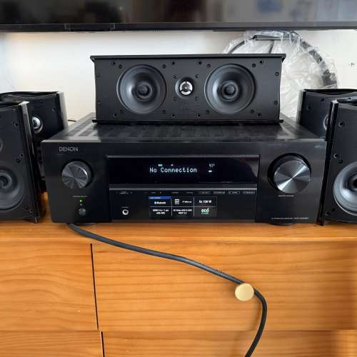 Definitive procinema 800 + Denon