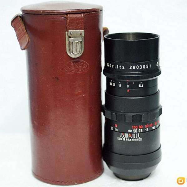 Meyer Optik Telemegor 1Q 180mm f5.5, Germany (Full Set)