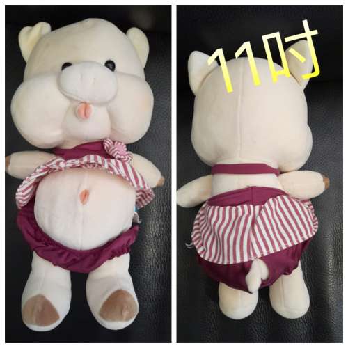 全新11 吋可愛豬仔公仔New piglet cutie toy soft doll