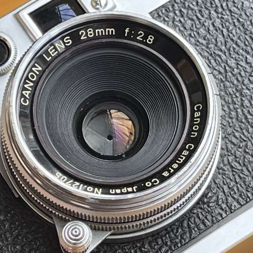 Leotax F body+Canon 28mm f/2.8 旁軸機 L39鏡頭(另議)