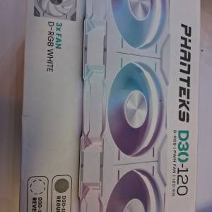 PHANTEKS D30-120 3xFAN D-RGB 楊屋道街市交收減收$30