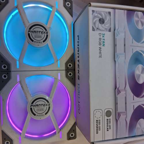 PHANTEKS D30-120 3xFAN D-RGB 楊屋道街市交收減收$30