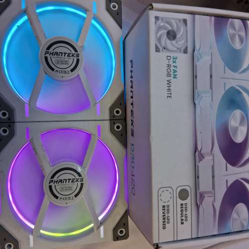 PHANTEKS D30-120 3xFAN D-RGB 楊屋道街市交收減收$30
