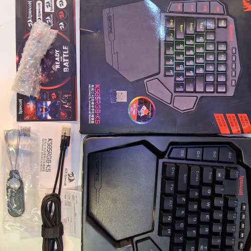 紅龍REDRAGON K585RGB-KS 無線遊戲鍵盤