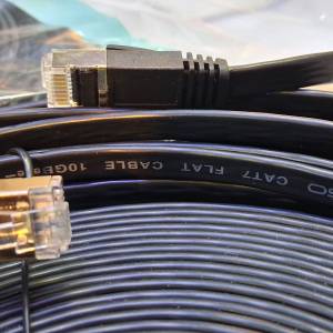 Sgo 30米cat 7黑色扁線網絡線