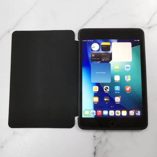 80% New Apple iPad mini 5 Wi-Fi 256GB 太空灰 Space Gray 連 全新 保護套 + 鋼化膜