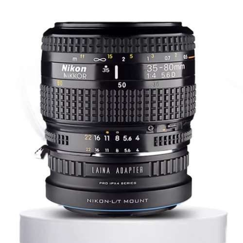 LAINA Nikon Nikkor F Mount D/SLR Lens To Leica L-Mount Alliance (TL/SL)