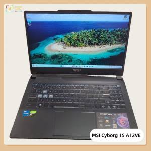 MSI Cyborg 15 A12VE 15.6吋 (144Hz, i5-12450H, 16+512GB SSD, RTX4050) SH000291366