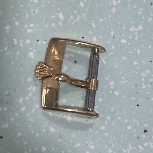 絕版 ROLEX 750 18K 黃金 大裝 錶扣 $4800