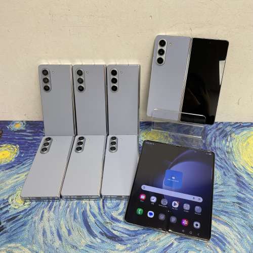 (❤️&zwj;🔥三星摺疊機❤️&zwj;🔥）Samsung Galaxy Z Fold 5/🩵冰川藍🩵/🔥完美機🔥/大...