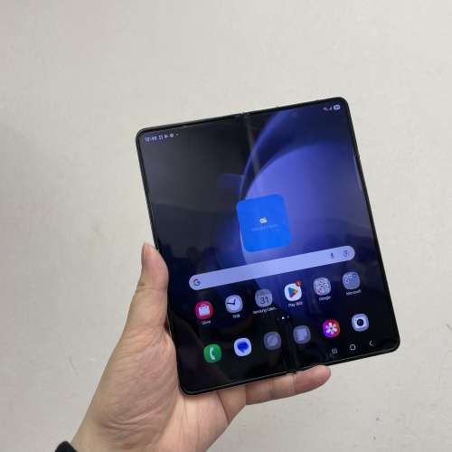 (❤️&zwj;🔥三星摺疊機❤️&zwj;🔥）Samsung Galaxy Z Fold 5/🩵冰川藍🩵/🔥完美機🔥/大...