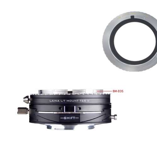 LAINA Lens Mount Double Adapter,Zeiss Ikon Icarex BM 35S Lens And Canon EOS