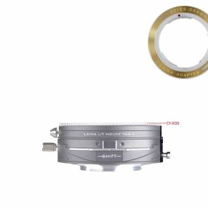 LAINA Lens Mount Double Adapter, Contax / Yashica (CY) SLR Lens And Canon EOS