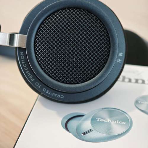 95%新 Technics EAH-AZ40M2 藍色 Mark II 水貨日版 LDAC + Edifier Doo Ace 花再 藍...