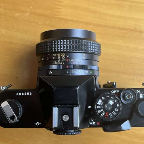 Konica T3N black body+Konica AR 50mm f/1.4 AE f16版本